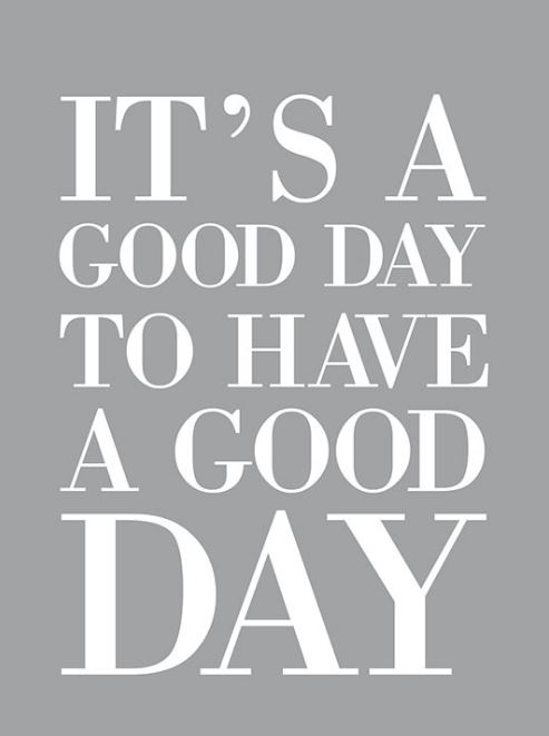 Procurez-vous une grande impression de cette affiche Good Day de Desenio pour 6,57 £