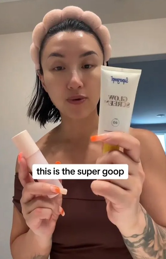 Gigi a révélé qu'elle mélange du SPF 40 à son fond de teint dans le cadre de sa routine de maquillage