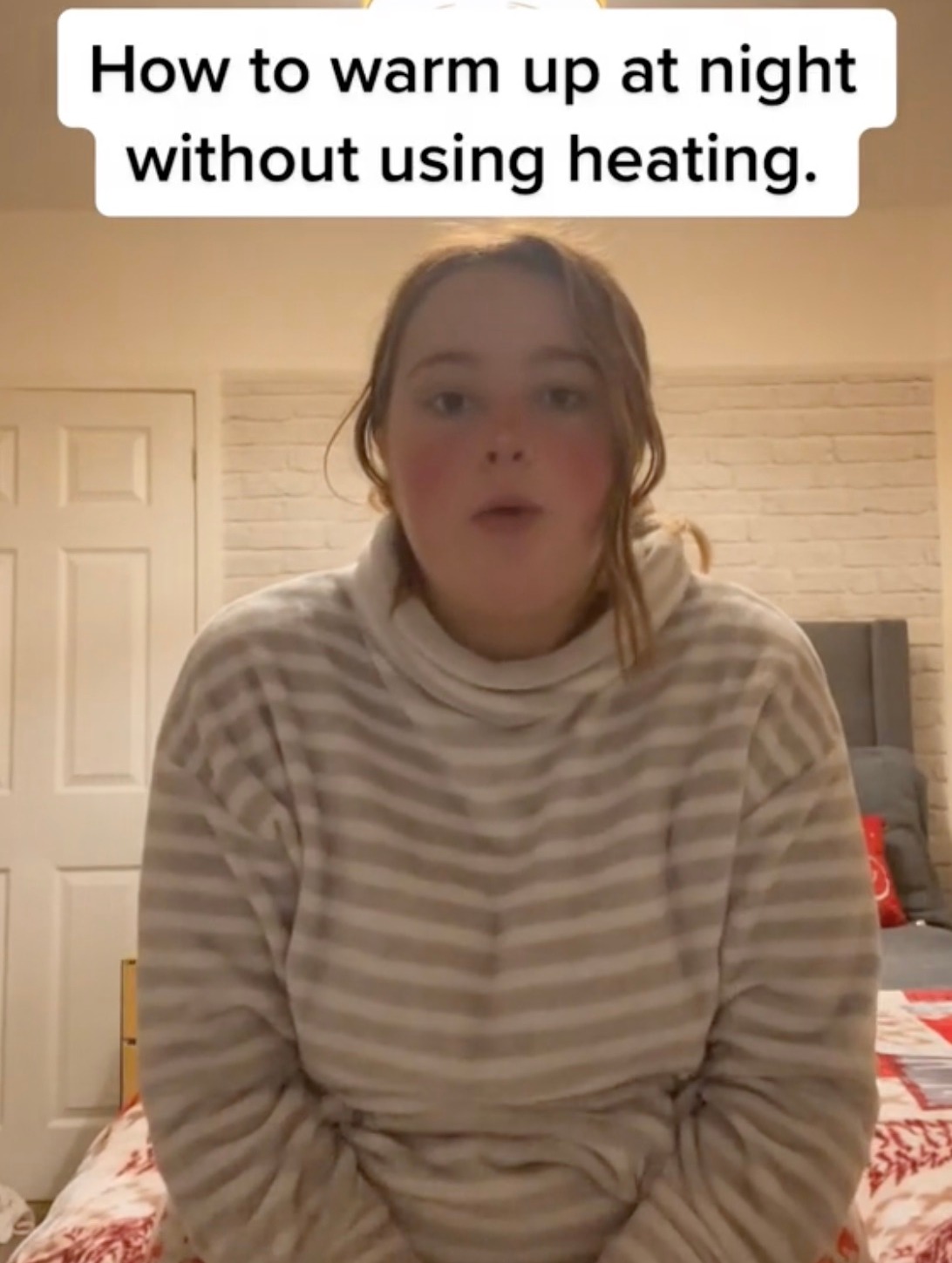 Elle reste bien au chaud la nuit avec sa fille sans se ruiner