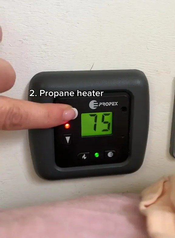 Ils ont aussi un radiateur au propane