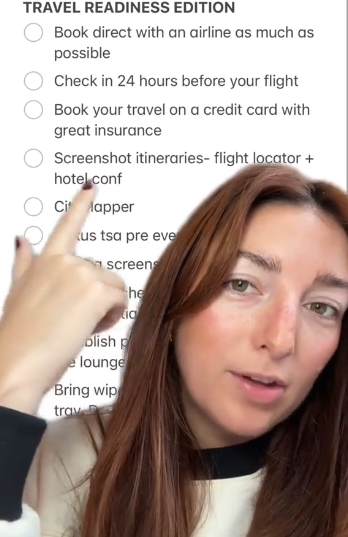 Le conseil crucial de Tiktoker était de capturer toutes vos informations importantes afin de les avoir sur votre téléphone quand vous en avez besoin.